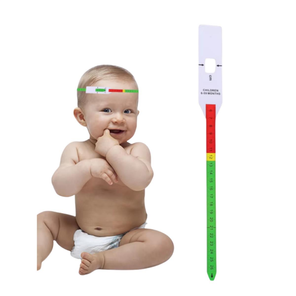 Bebek Baş Çevresi Ölçüm Mezurası 0-56 cm Arası Ölçüm (1 Adet)