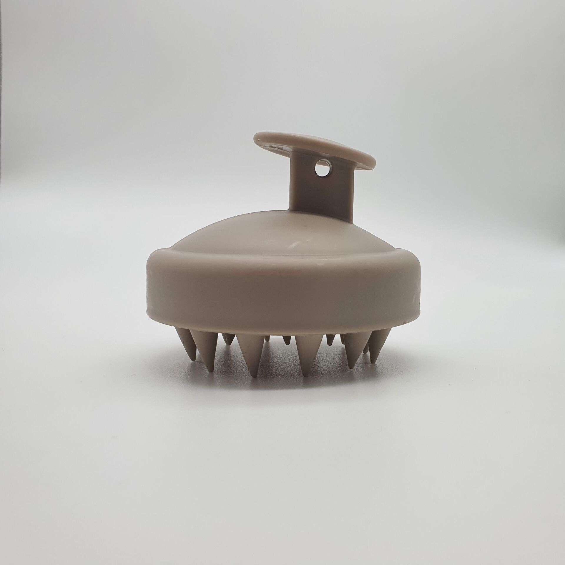 Arındırıcı Saç Yıkama &  Bakım Fırçası Masaj Aleti Gri Renk