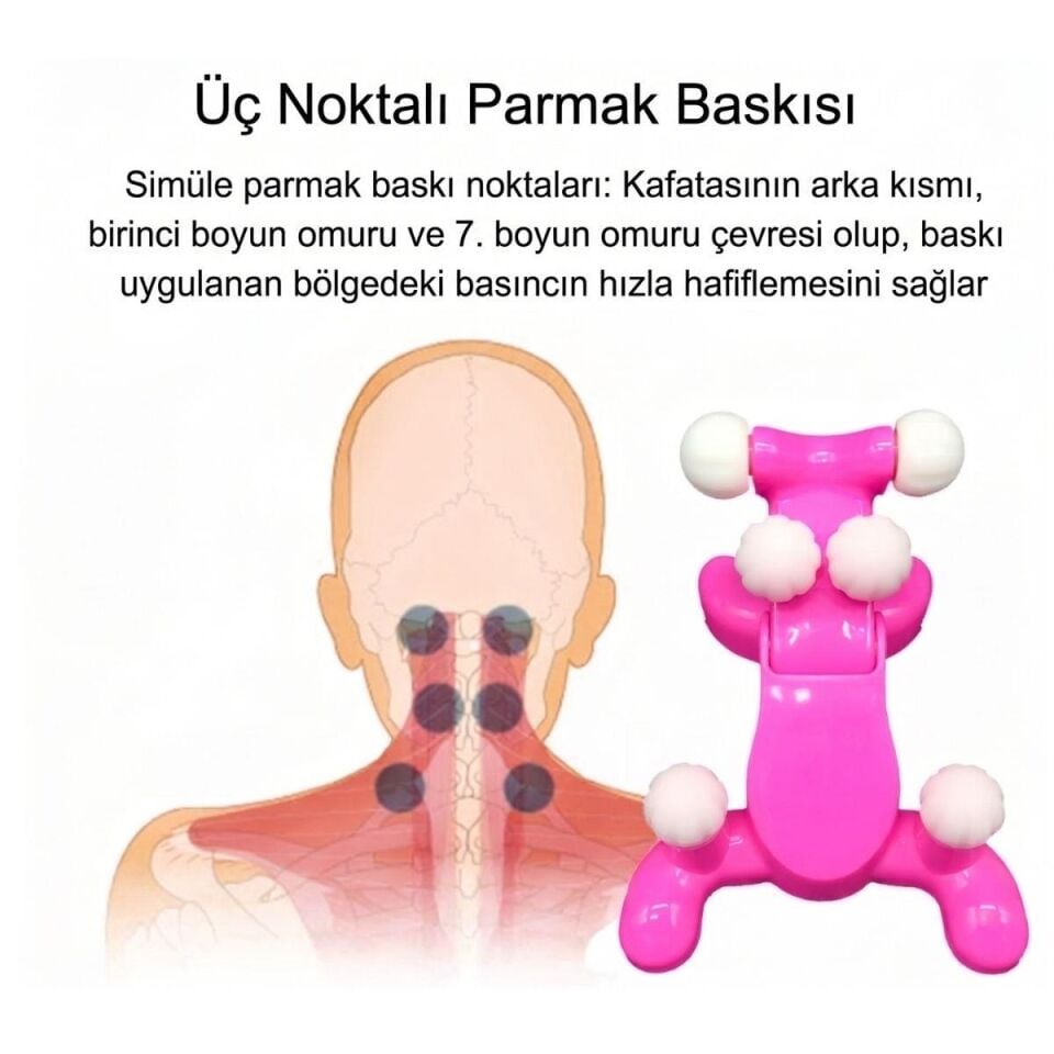 NeckQueen Baş Boyun Servikal Traksiyon ve Masaj Aleti