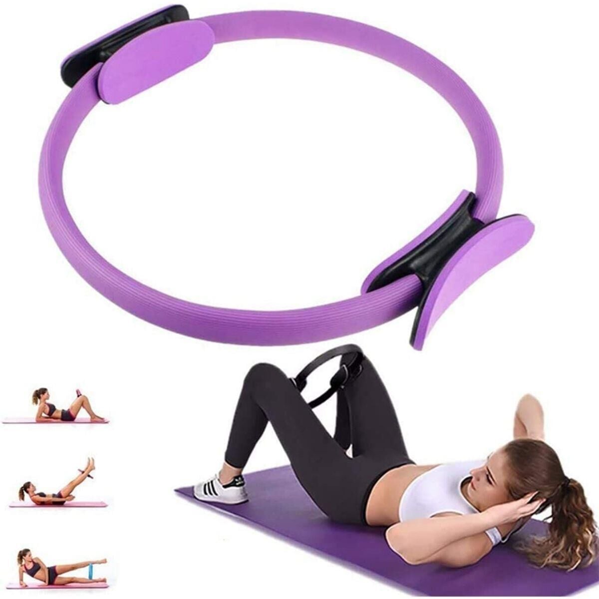 Pilates Yoga Çemberi Mor Renk