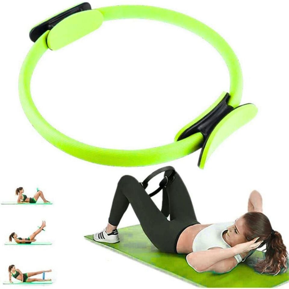 Pilates Yoga Çemberi Yeşil Renk