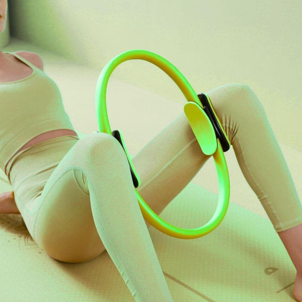Pilates Yoga Çemberi Yeşil Renk