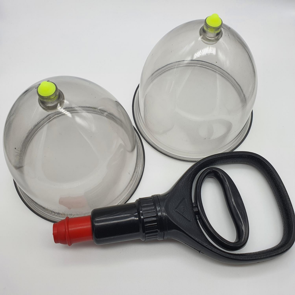 Büyük Masaj & Selülit Kupası 2'li Set Hacamat Kupası