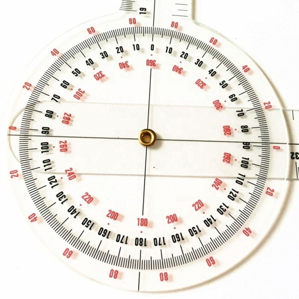 Gonyometre 30 cm Eklem Hareket Ölçüm Cihazı