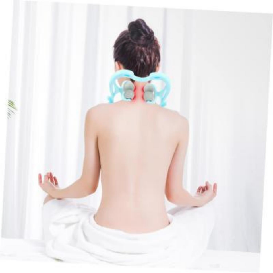 Boyun Masaj Aleti 4 Toplu  Manuel Terapi Cihazı