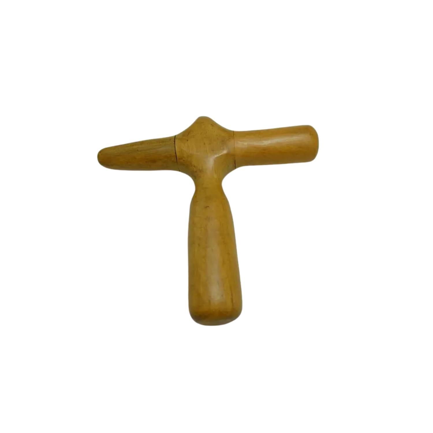 Madero Terapi Ahşap T Şekilli Graston Masaj Aparatı