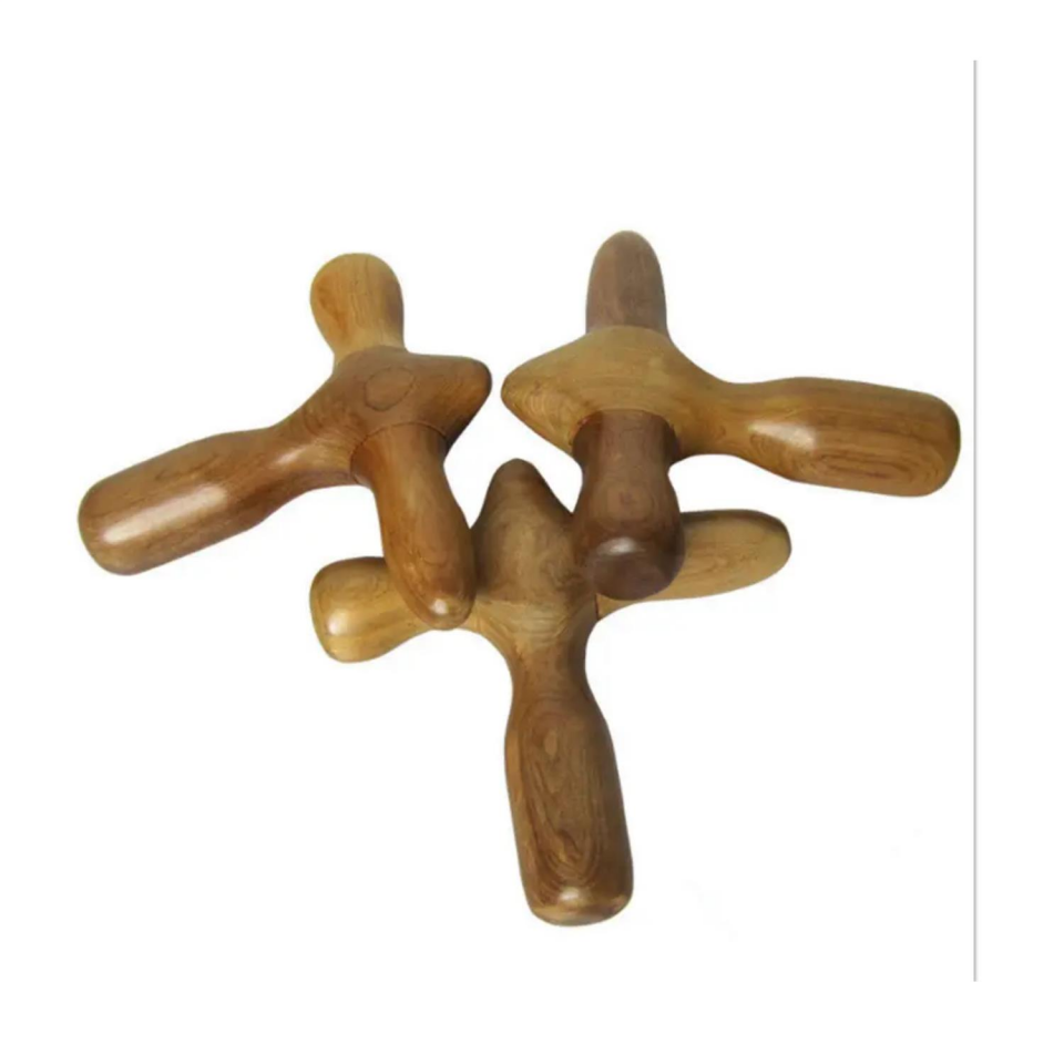 Madero Terapi Ahşap T Şekilli Graston Masaj Aparatı