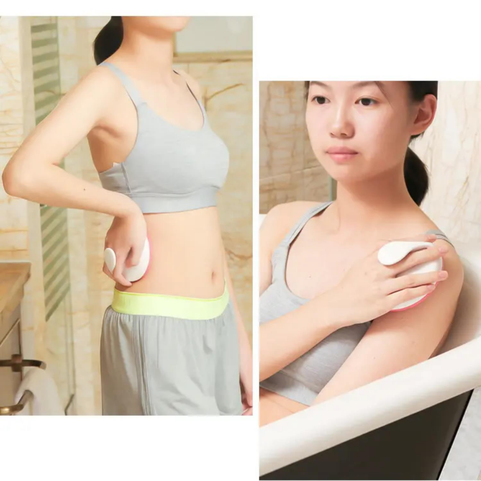 Selülit Masaj Fırçası Vücut Masaj Aleti Pembe Renk