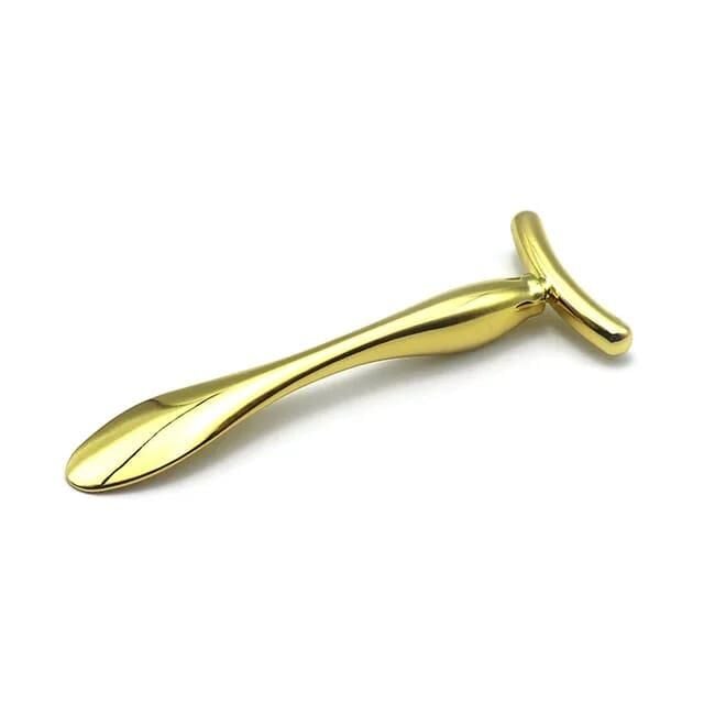 Metal Yüz Masaj Aparatı Face Yoga Gua Sha Face Graston Masaj Aleti