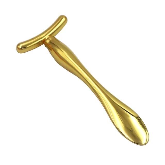 Metal Yüz Masaj Aparatı Face Yoga Gua Sha Face Graston Masaj Aleti