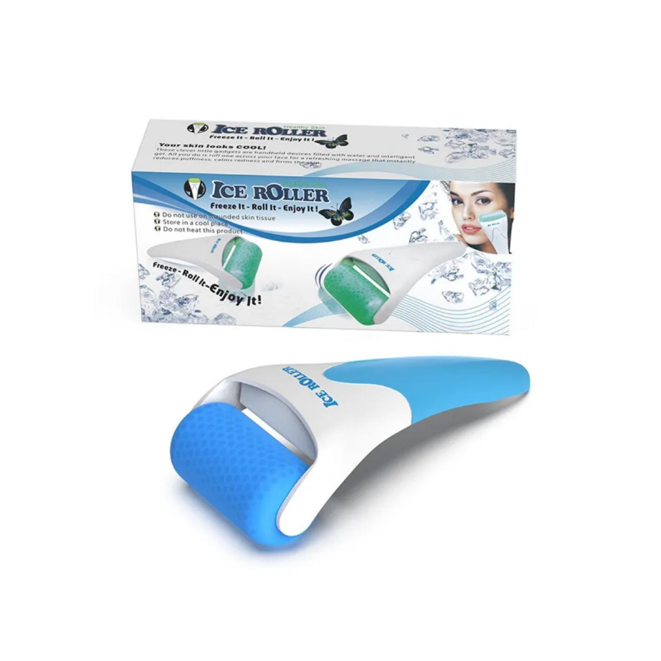 Yüz Masaj Aparatı Ice Roller Mavi Renk