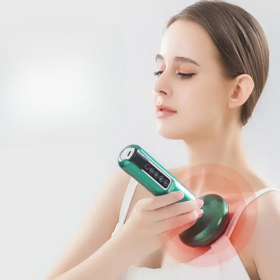 Vakumlu Selülit Masaj Aleti 12 Programlı Akıllı Masaj Kupası